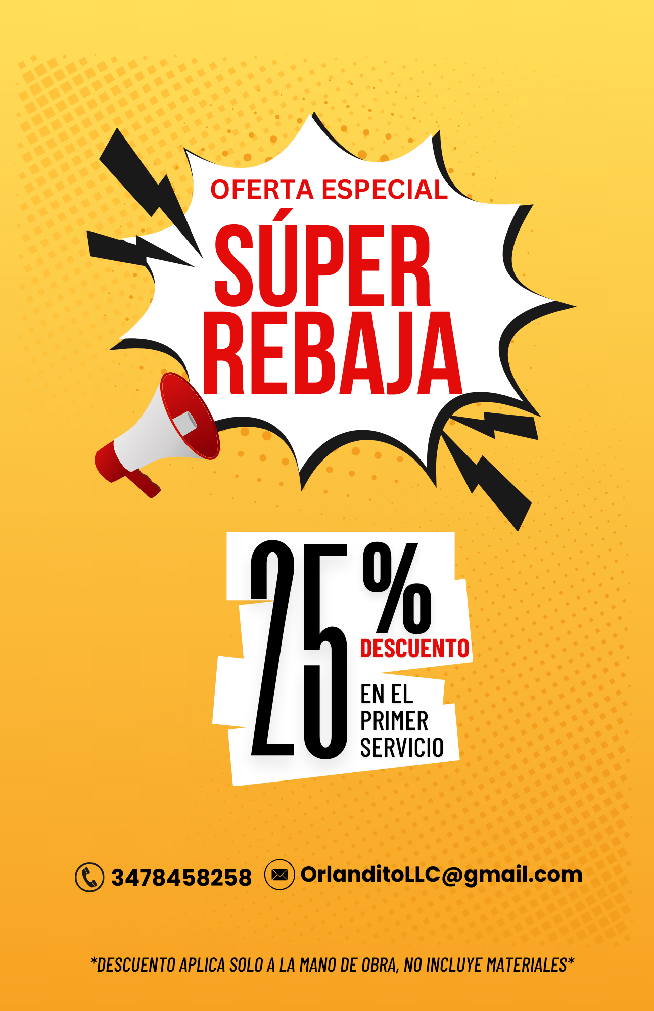 25% de Descuento - Contacta Hoy